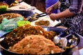 Asian, Indian and Chinese street food.