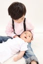 Asian infants Royalty Free Stock Photo