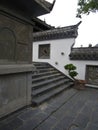 Asian-inspired staircase chinease pairi daiza, Belgium