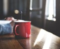 Asian Lady Writing Notebook Diary Concept Royalty Free Stock Photo