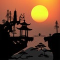 Asian landscape