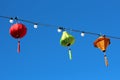 Asian Lanterns Royalty Free Stock Photo