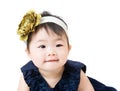 Asian lovely girl isolated Royalty Free Stock Photo