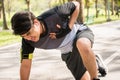 Asian male runner recurrent heart attack while exercising