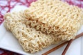 Asian mie noodles Royalty Free Stock Photo