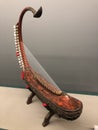 Asian musical instrument in the shape of a scorpion 