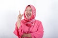 Asian muslim businesswomen wearing hijab