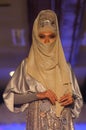 Asian Muslim Female Model at Fashion Show