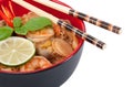 Asian noodle soup Royalty Free Stock Photo