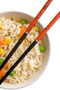 Asian noodle soup Royalty Free Stock Photo