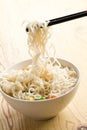 Asian noodle soup Royalty Free Stock Photo