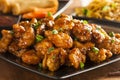 Asian Oranage Chicken with Green Onions