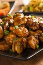 Asian Oranage Chicken with Green Onions