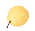 Asian-pear fruit on white background Royalty Free Stock Photo