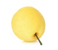 Asian-pear fruit on white background Royalty Free Stock Photo