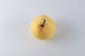 Asian pear on white background. Popular and sweet tropical fruit in Asia. Royalty Free Stock Photo