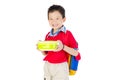 Asian preschool boy Royalty Free Stock Photo