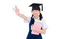 Asian primary student Royalty Free Stock Photo