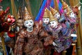 Asian puppets and mask Royalty Free Stock Photo