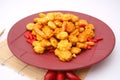 Asian rice crackers Royalty Free Stock Photo