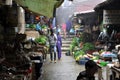 Asian rural market in Sapa, Vietnam