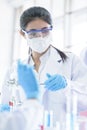 Asian scientist team has researching in laboratory Royalty Free Stock Photo