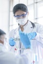 Asian scientist team has researching in laboratory Royalty Free Stock Photo