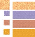 Asian seamless patterns - set 02