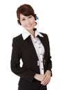 Asian secretary woman Royalty Free Stock Photo