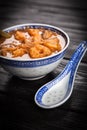 Asian shrimp soup Royalty Free Stock Photo