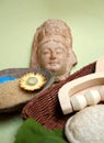 Asian spa elements Royalty Free Stock Photo
