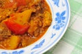 Asian spicy mutton curry Royalty Free Stock Photo