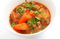 Asian style beef noodles