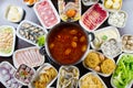 Asian style hot pot cook Royalty Free Stock Photo