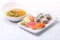Asian sushi lunch Royalty Free Stock Photo