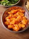 Chinese classic sweet & sour pork Royalty Free Stock Photo