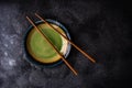 Asian table setting with chopsticks Royalty Free Stock Photo