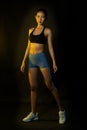 Fitness Woman, Girl Can do Strong Royalty Free Stock Photo