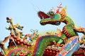 Asian temple dragon