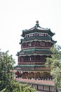 Asian Temple in Pekin Park, China, classical architecture