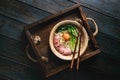 Asian udon noodles Royalty Free Stock Photo