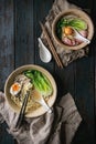 Asian udon noodles Royalty Free Stock Photo