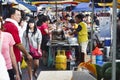 Asian Wet Market Royalty Free Stock Photo