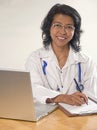 Asian woman doctor Royalty Free Stock Photo