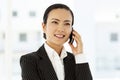 Asian businesswoman on the phone Royalty Free Stock Photo