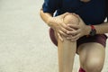 Knee injury while running