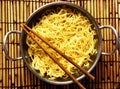 Asian yellow noodles