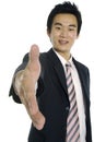 Asian young businessman Royalty Free Stock Photo