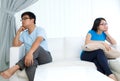 Asian young couple Royalty Free Stock Photo