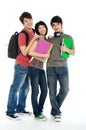 Asian young students Royalty Free Stock Photo